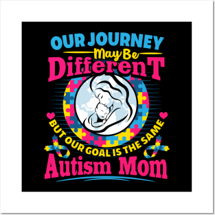 autism mom women Posters and Art